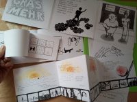 Doodle Speak Grafik_Beispiele Atelier Malschule Kunst