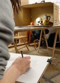 Licht und Schatten Vorlage Zeichnen Malschule Stillleben