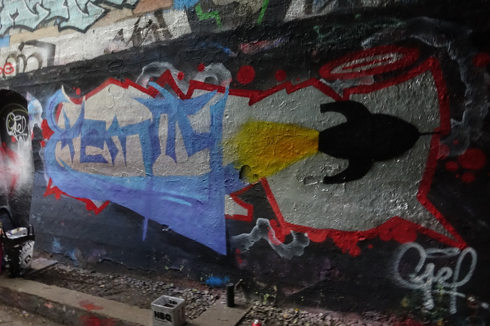 Graffiti 2017 ETERNITY Sommerkurs Bunte Hunde